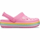Crocs Crocband Rainbow Glitter Clg K Pink Lemonade Gr&ouml;&szlig;e EU 24-25 Normal