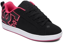DC Shoes Court Graffik Black/Pink Stencil