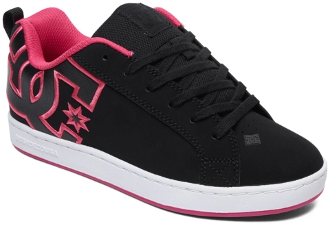 DC Shoes Court Graffik Black/Pink Stencil Gr&ouml;&szlig;e EU 42