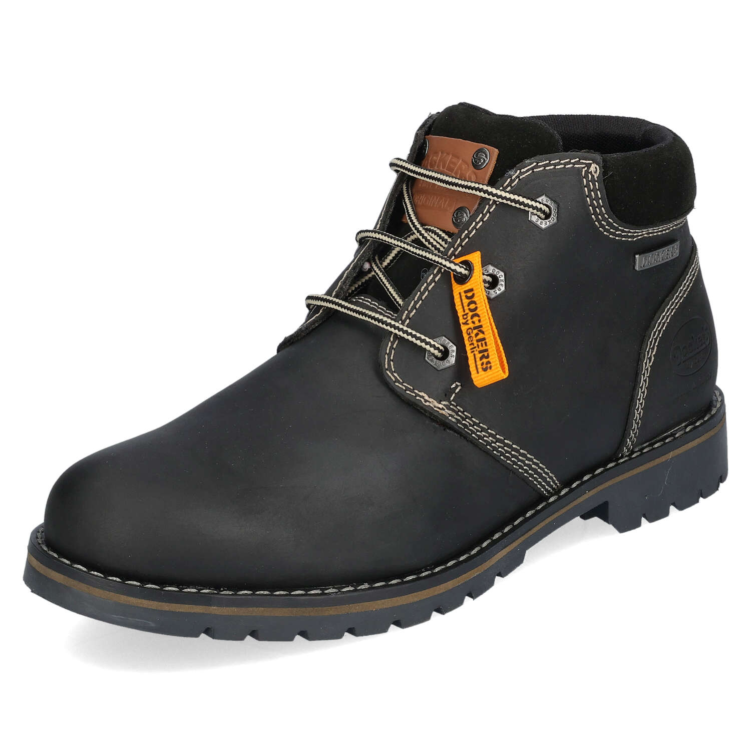 Dockers by Gerli herensabot sneakers 50ME015-700100 zwart