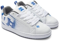 DC Shoes Court Graffik White/Blue/Grey