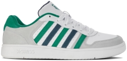 K-Swiss Court Palisades White/Pepper Green/Indian Teal