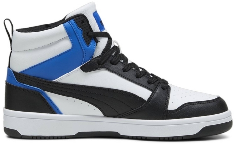 Puma Rebound v6 Black White Team Royal