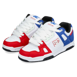 DC Shoes Stag Red/White/Blue
