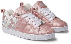 DC Shoes Court Graffik SE Pink With Silver