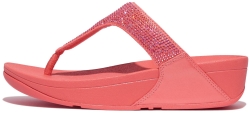 FitFlop Lulu Toe Post Rosy Coral