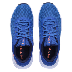 Under Armour Charged Aurora 2 Tech Blue-Distant Gray-Flare Orange