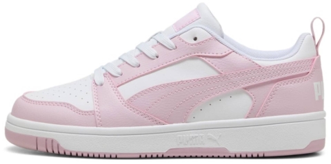 Puma Rebound v6 Low White-Rose Mauve
