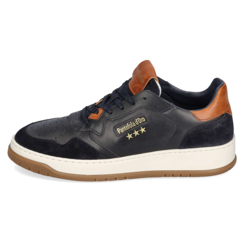 Pantofola dOro Sirmione Low Navy/Cognac