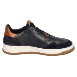 Pantofola dOro Sirmione Low Navy/Cognac