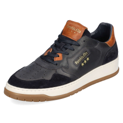 Pantofola dOro Sirmione Low Navy/Cognac