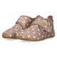 Living Kitzbühel Babyklettschuh Pauli Pünktchen Taupe