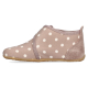 Living Kitzbühel Babyklettschuh Pauli Pünktchen Taupe