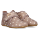 Living Kitzbühel Babyklettschuh Pauli Pünktchen Taupe