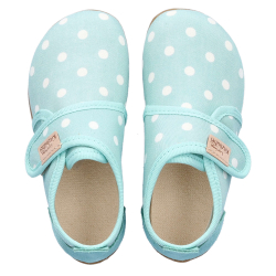 Living Kitzbühel Babyklettschuh Pauli Pünktchen Fresh Mint