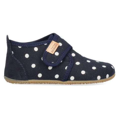 Living Kitzbühel Babyklettschuh Pauli Pünktchen Marine
