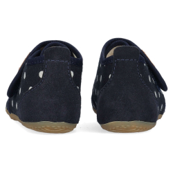 Living Kitzbühel Babyklettschuh Pauli Pünktchen Marine