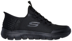 Skechers Summits High Range Slip-On Schwarz BBK