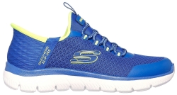 Skechers Summits High Range Slip-On Blau BLLM
