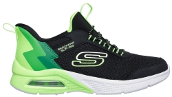 Skechers Microspec Max Brisk-Stripe Schwarz BKLM