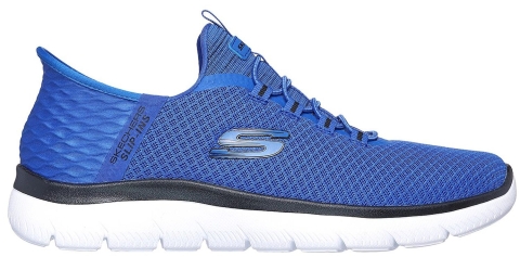 Skechers Summits High Range Slip-On Blau BLBK