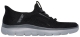Skechers Summits Perfo Slip-On Schwarz BKCC