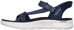 Skechers Go Walk Flex Sandal Illuminate Blau NVY