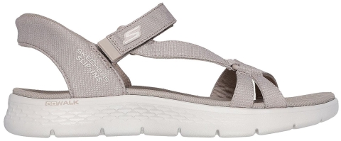 Skechers Go Walk Flex Sandal Illuminate Grau TPE