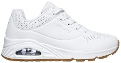 Skechers Uno Stand On Air Wide Fit Weiß WHT