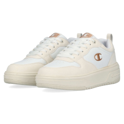 Champion Rebound Lite Low Wht/Natl/Rs.Gold