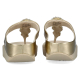 FitFlop Fino Beadie-Button Metallic Toe-Post Platino