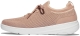 FitFlop Super-Q Knit Slip-On Laced Sneakers Beige Buff/Rose Gold