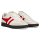 Gola Cyclone Leather White/Red/Candy/Dark Gum