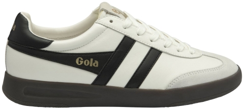 Gola Cyclone Leather White/Black/Dark Gum