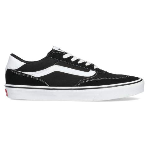 Vans Brooklyn Ls Suede/Canvas Black/White