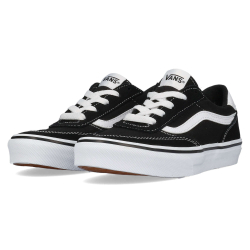 Vans Brooklyn Ls Suede/Canvas Black/White