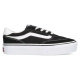 Vans Brooklyn Ls Platform Suede/Canvas Black/White