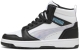 Puma Rebound V6 Mid Space Belle Jr Black-Lilac Crush-White