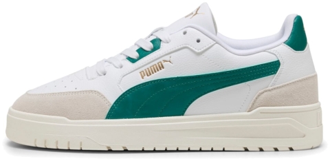 Puma Shuffle Downtown OG White-Wild Green-Vapor Gray