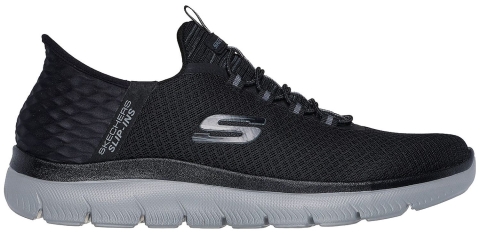 Skechers Summits High Range Slip-On Schwarz BKCC