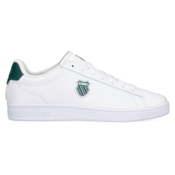 K-Swiss Court Shield II White/Posy Green/Naval Academy