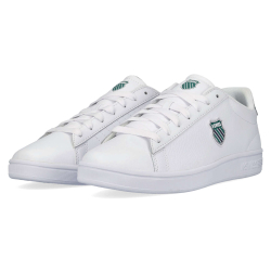 K-Swiss Court Shield II White/Posy Green/Naval Academy