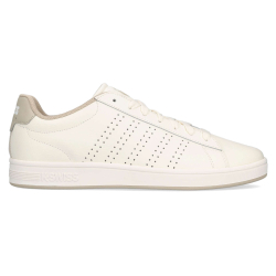 K-Swiss Court Base II Snow White/Light Gray/Peyote