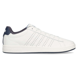 K-Swiss Court Base II Blanc De Blanc/Blue Horizon/India Ink