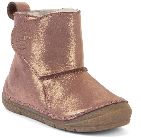 Froddo Paix Up Winter Boots Pink/Gold