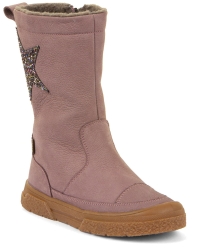 Froddo Pulse Tex Star Boots Wool Dark Pink