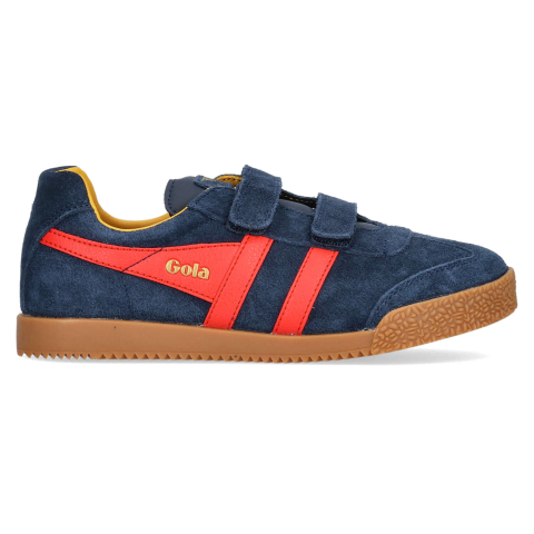 Gola Harrier Strap Navy/Red/Sun