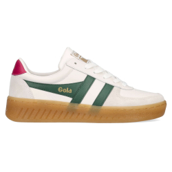 Gola Grandslam Elite White/Evrgrn/Hot Fuschia/Gum