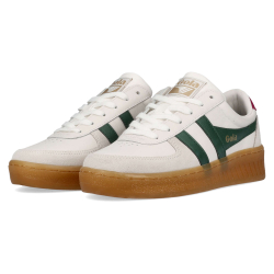 Gola Grandslam Elite White/Evrgrn/Hot Fuschia/Gum