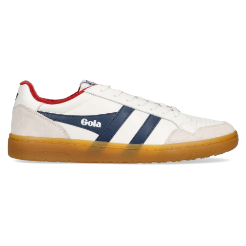 Gola Eagle 86 White/Navy/Deep Red/Gum